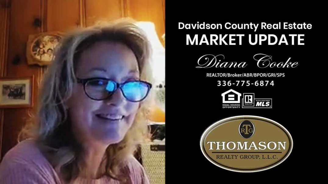 22-1-3 Diana Cooke Real Estate Market Report For Davidson County and High Rock Lake